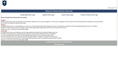 Desktop Screenshot of portal.covenantseminary.edu